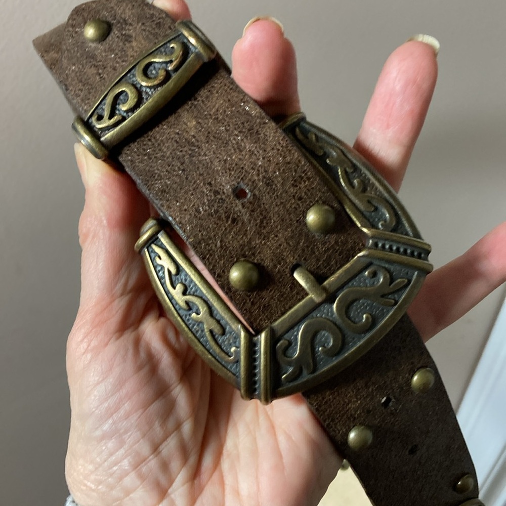 Steve Madden Leather Belt